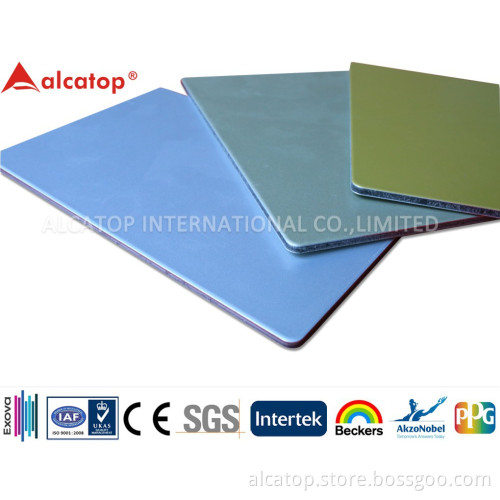Construction Material PVDF Coated Fire-proof Aluminum Composite Panel